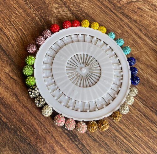 Diamond Studded Straight Pin - Image 2