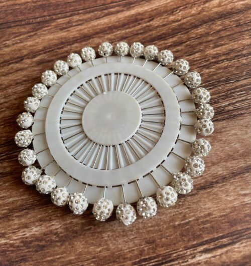 Diamond Studded Straight Pin - Image 3