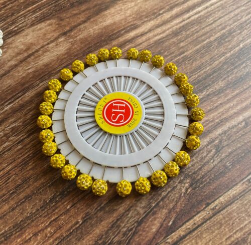 Diamond Studded Straight Pin - Image 4