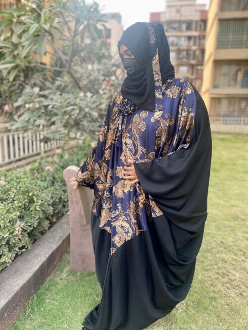Printed Kaftan Abaya - Image 2
