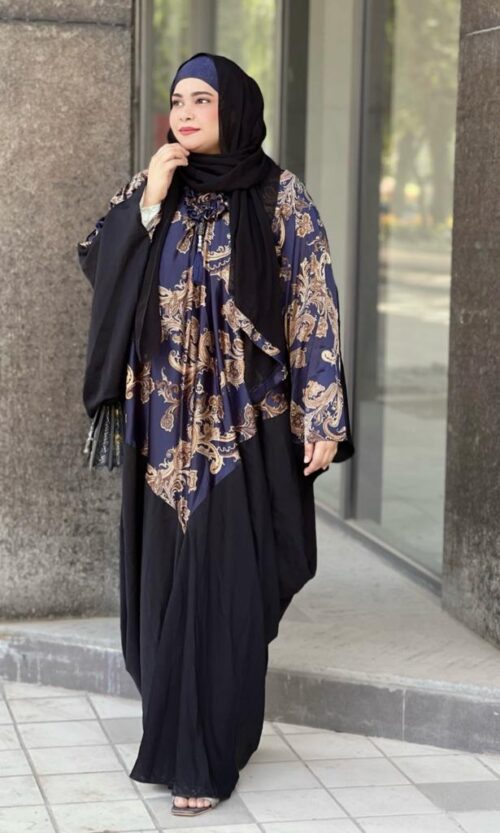 Printed Kaftan Abaya