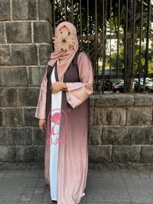Brown - Ombre Abaya