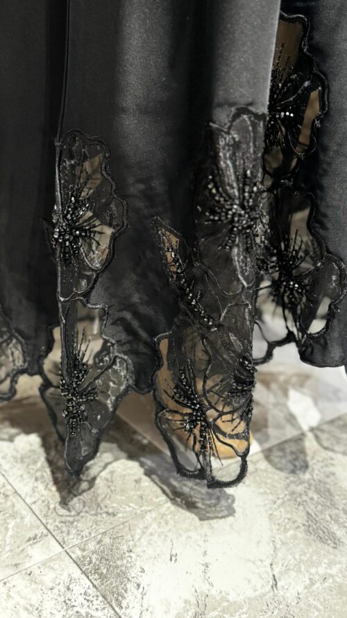 3D Floral Abaya - 2 - Image 5