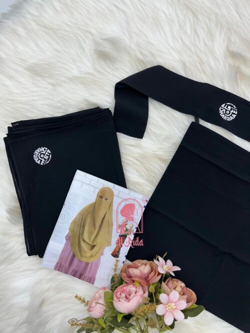 Georgette Hijab with Naqab Set