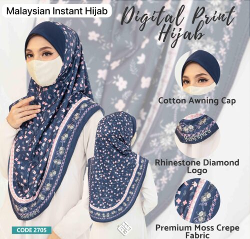 Malaysian Instant Hijab - 2705 - Image 49